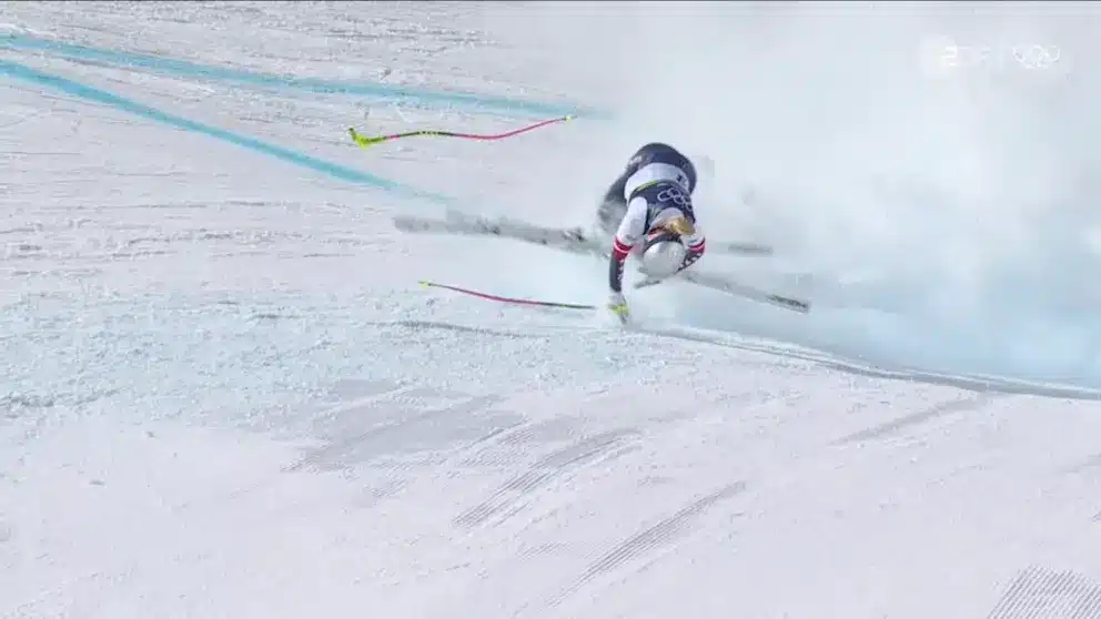 Lindsey Vonn mit kaputtem Knie auf Medaillenjagd – und schwer gestürzt